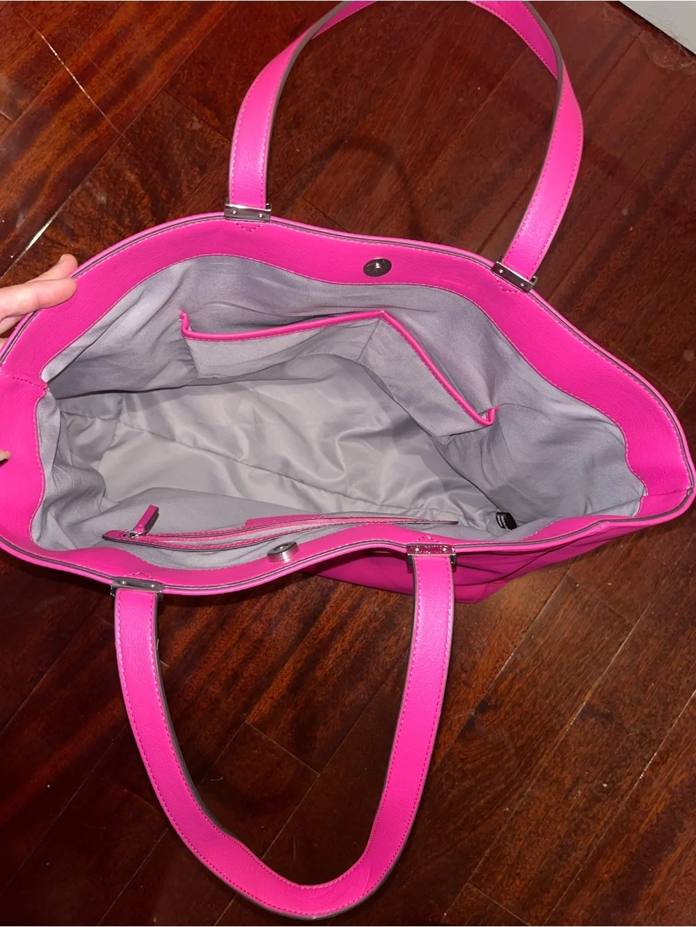 Bright Pink INC International Concepts Tote Bag